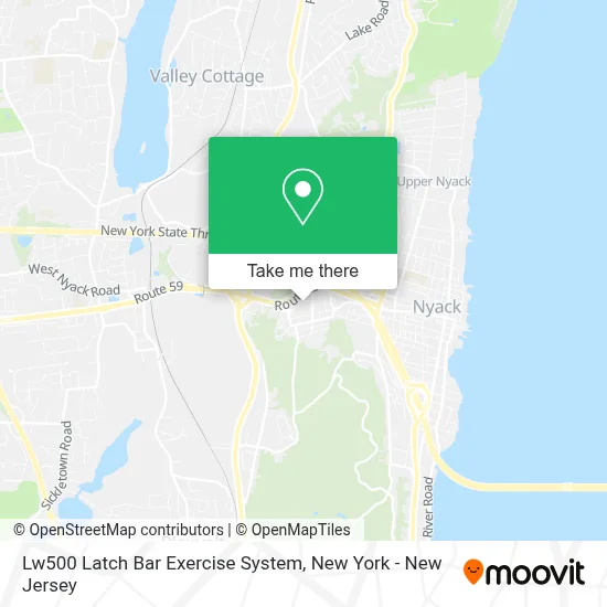 Lw500 Latch Bar Exercise System map