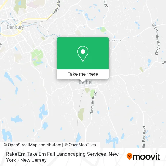 Rake'Em Take'Em Fall Landscaping Services map