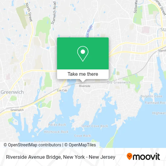 Riverside Avenue Bridge map
