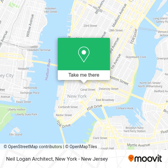 Neil Logan Architect map