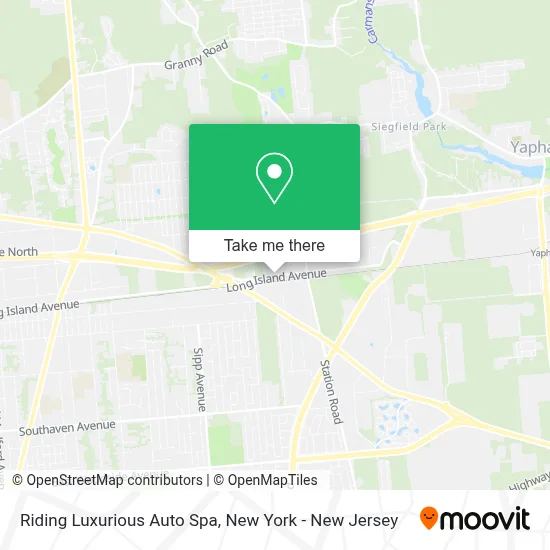 Riding Luxurious Auto Spa map