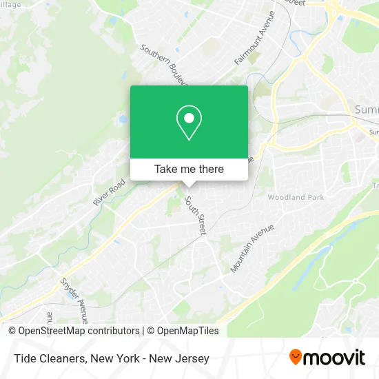 Tide Cleaners map