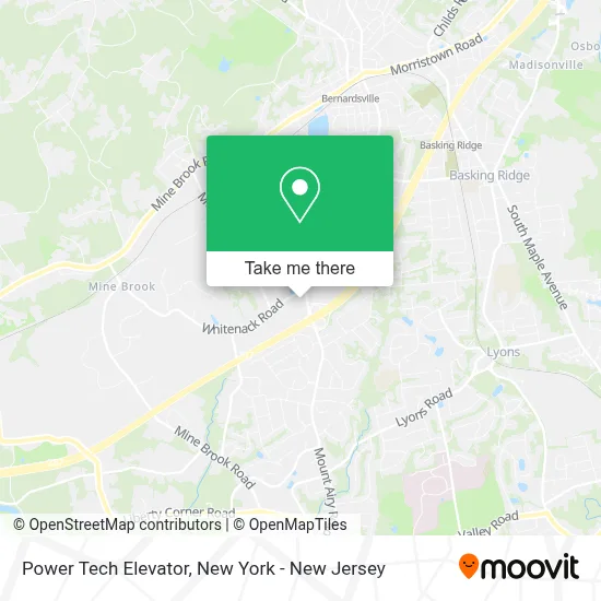 Power Tech Elevator map