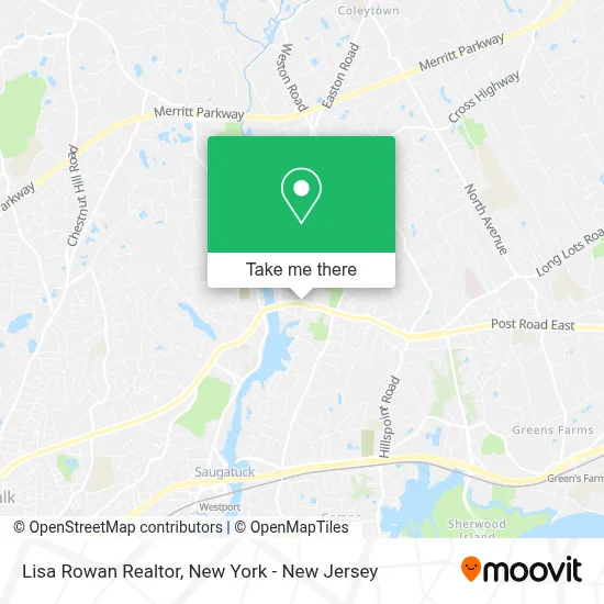 Lisa Rowan Realtor map