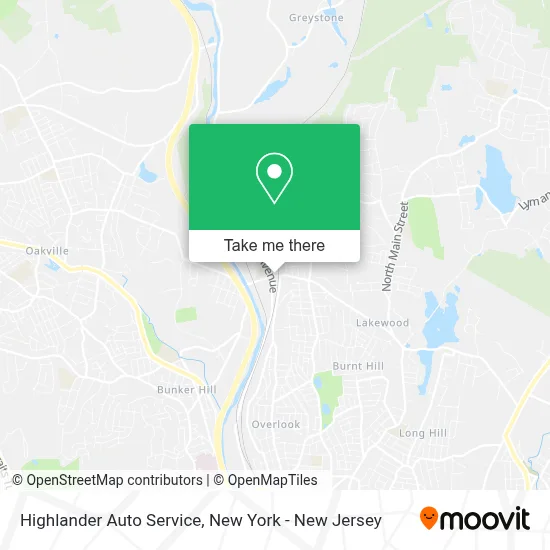 Highlander Auto Service map
