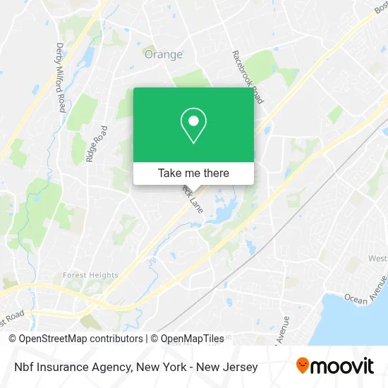 Nbf Insurance Agency map