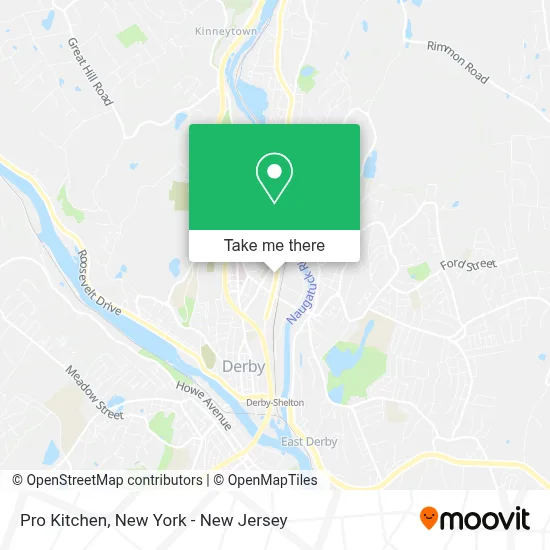 Pro Kitchen map