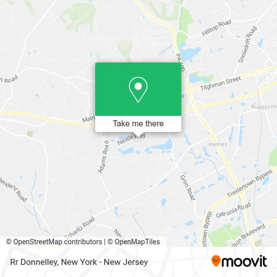 Rr Donnelley map