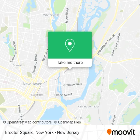 Erector Square map