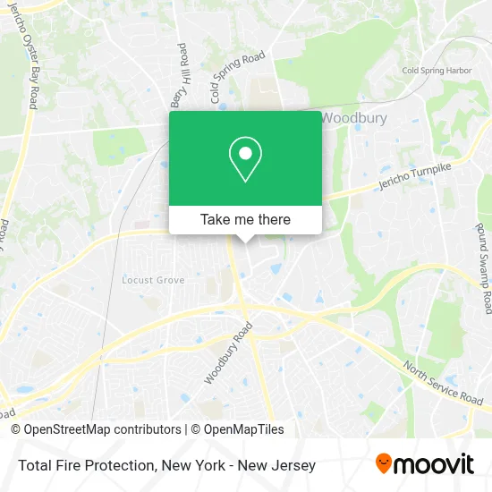 Total Fire Protection map