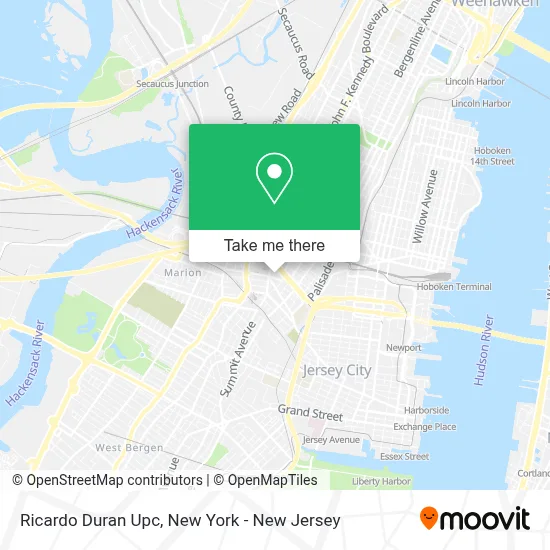 Ricardo Duran Upc map
