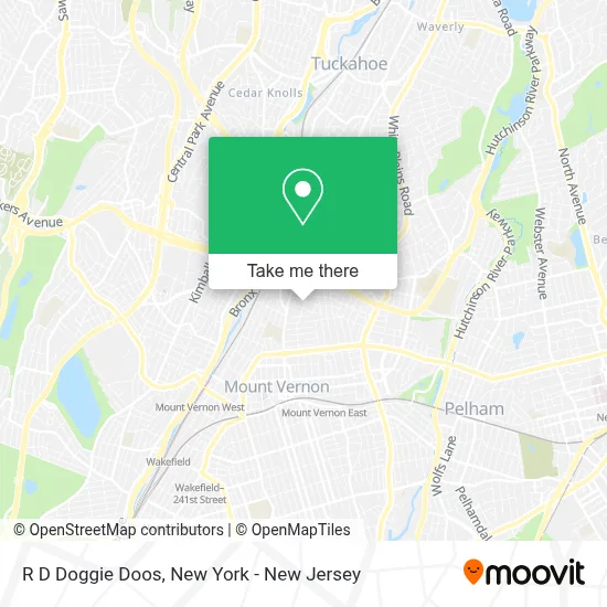 R D Doggie Doos map