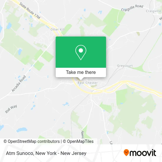 Atm Sunoco map
