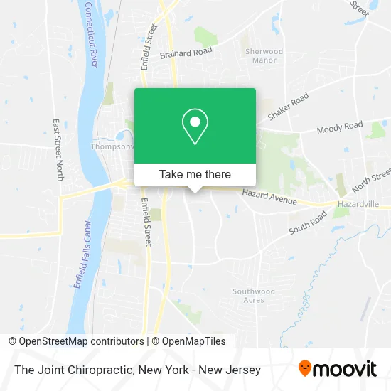 The Joint Chiropractic map