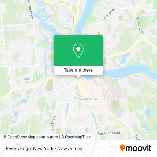Rivers Edge map