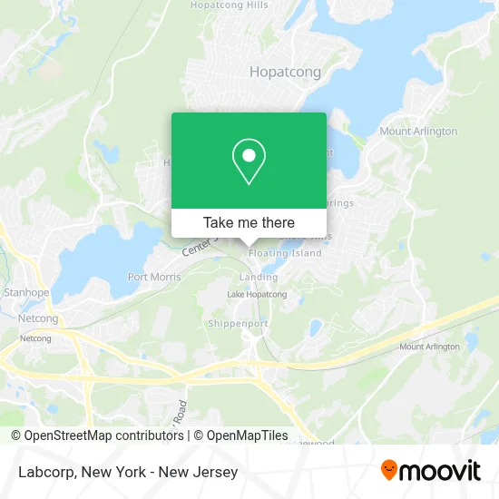 Labcorp map