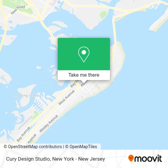 Cury Design Studio map