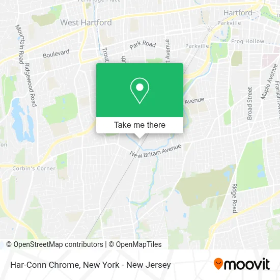 Har-Conn Chrome map