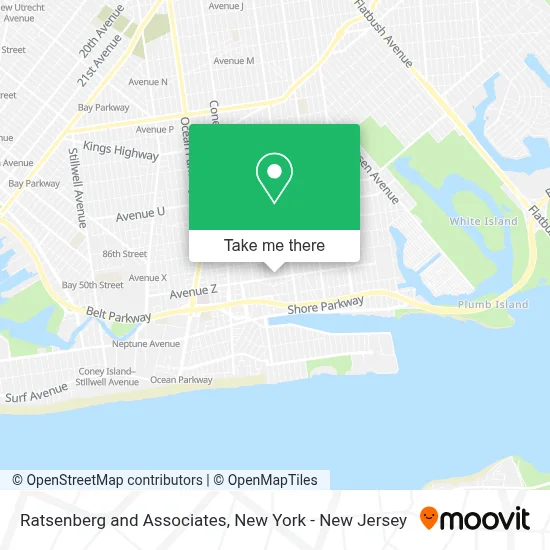 Ratsenberg and Associates map