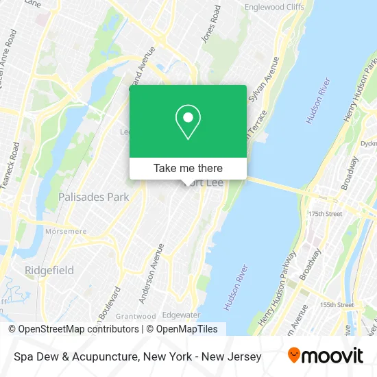 Spa Dew & Acupuncture map