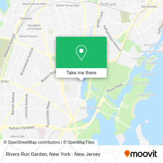 Rivers Run Garden map