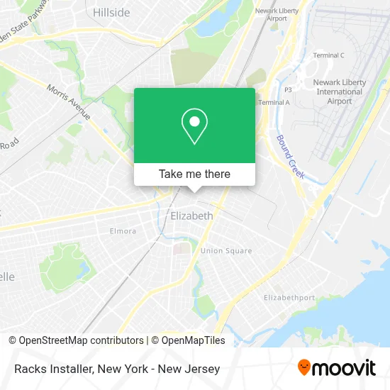 Racks Installer map