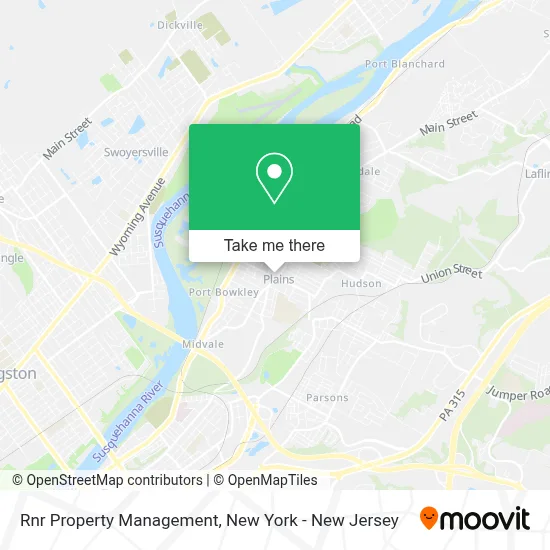 Rnr Property Management map