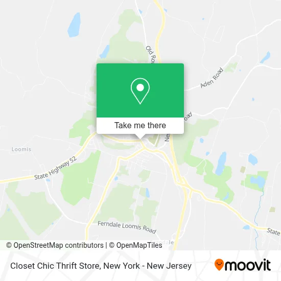 Closet Chic Thrift Store map