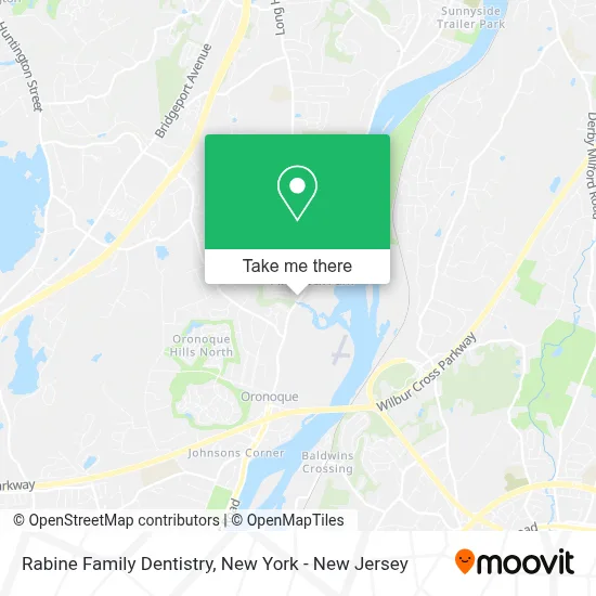 Rabine Family Dentistry map