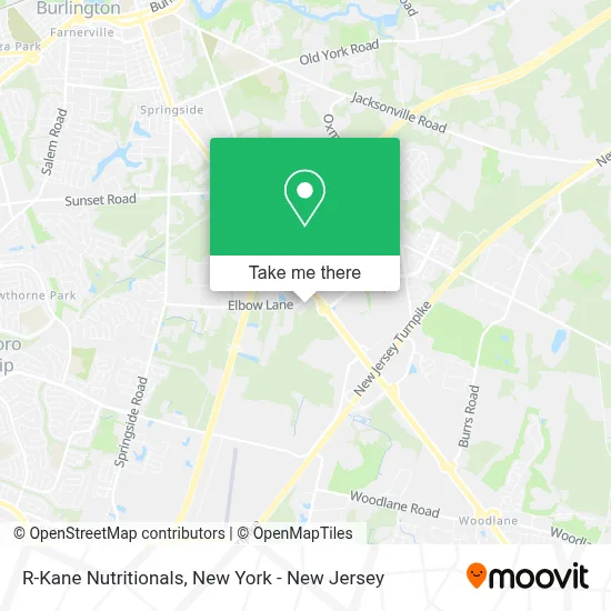 R-Kane Nutritionals map