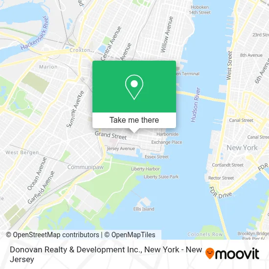 Donovan Realty & Development Inc. map