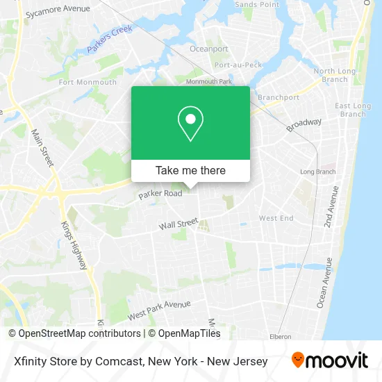 Xfinity Store by Comcast map