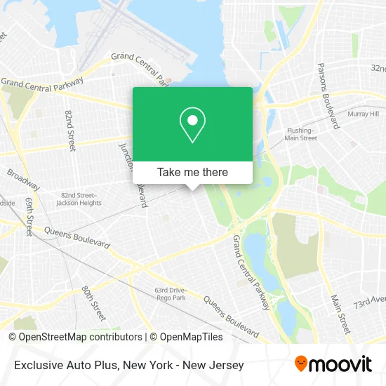 Exclusive Auto Plus map