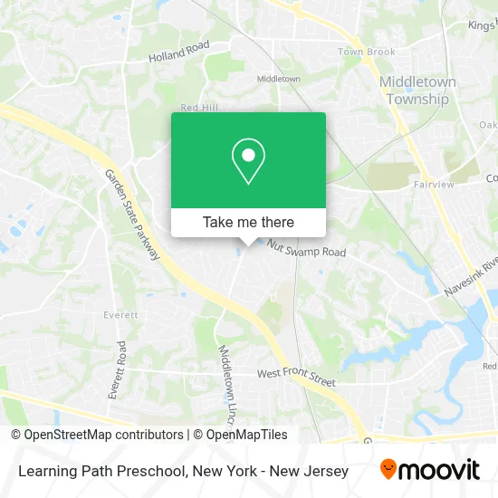 Learning Path Preschool map