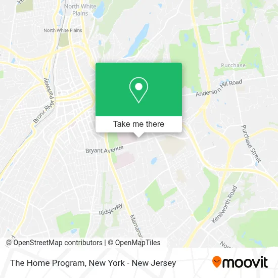 The Home Program map