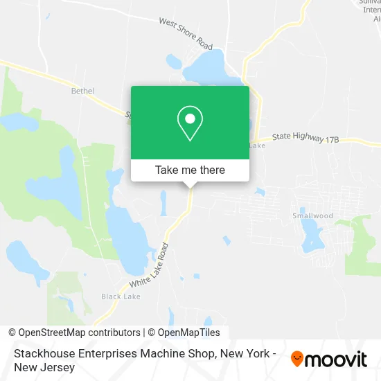 Stackhouse Enterprises Machine Shop map