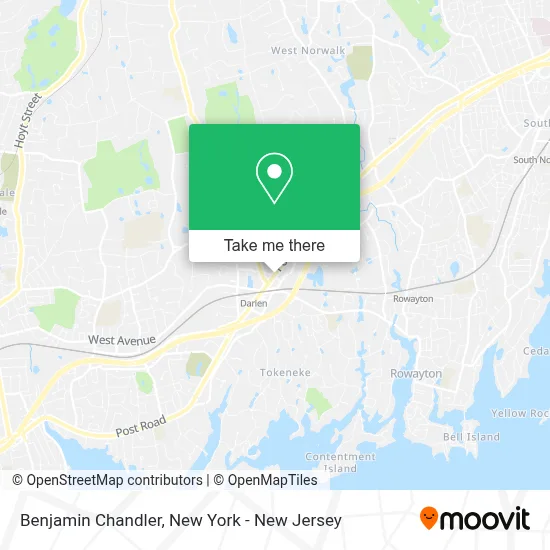 Benjamin Chandler map
