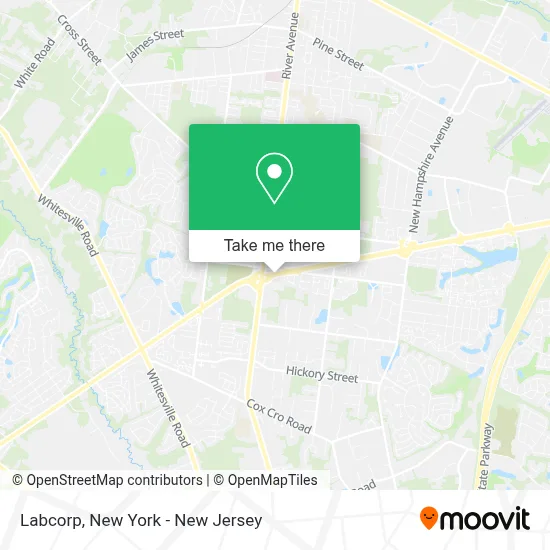 Labcorp map