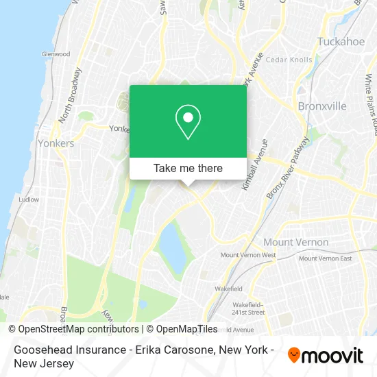 Goosehead Insurance - Erika Carosone map