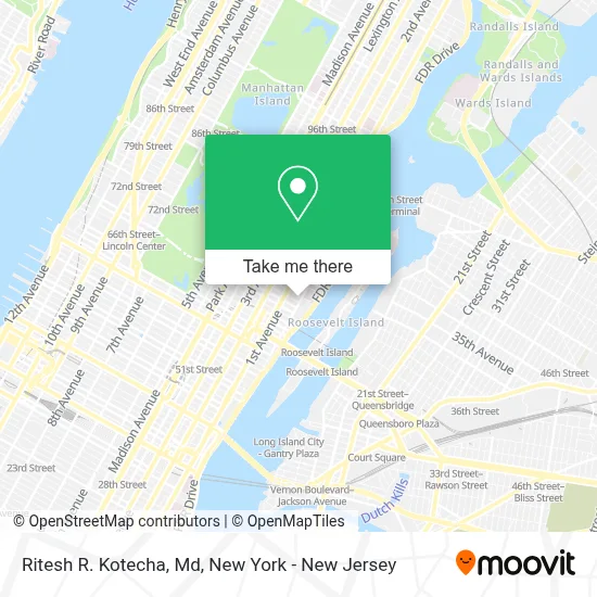 Ritesh R. Kotecha, Md map