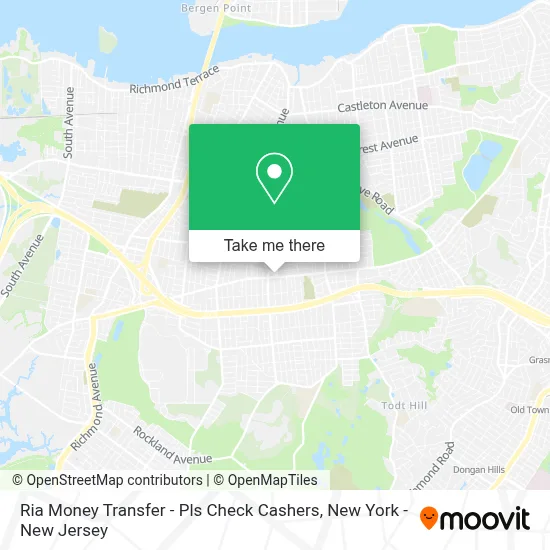 Ria Money Transfer - Pls Check Cashers map
