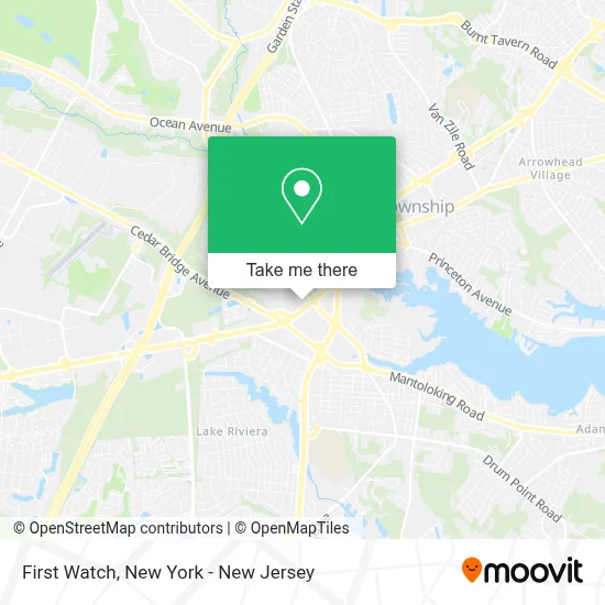 First Watch map