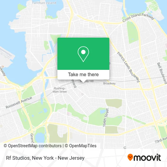Rf Studios map