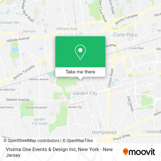 Visima One Events & Design Inc map
