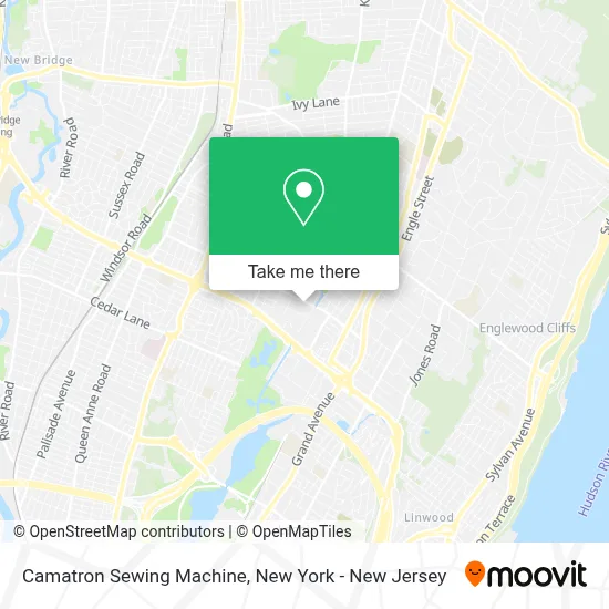 Camatron Sewing Machine map