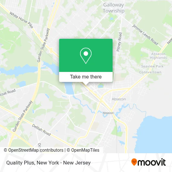 Quality Plus map