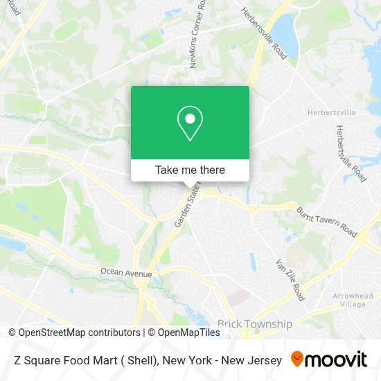 Z Square Food Mart ( Shell) map