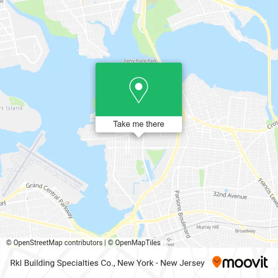 Rkl Building Specialties Co. map