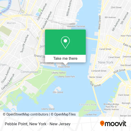 Pebble Point map