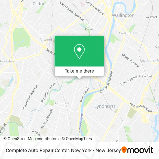 Complete Auto Repair Center map